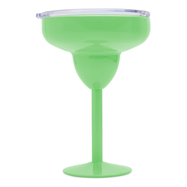 Green Vacuum-Insulated Metal Margarita Glass - Image 2