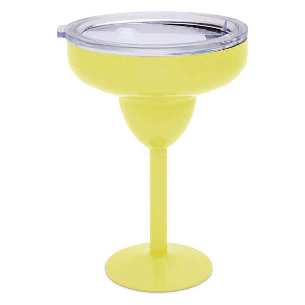 Yellow Vacuum-Insulated Metal Margarita Glass